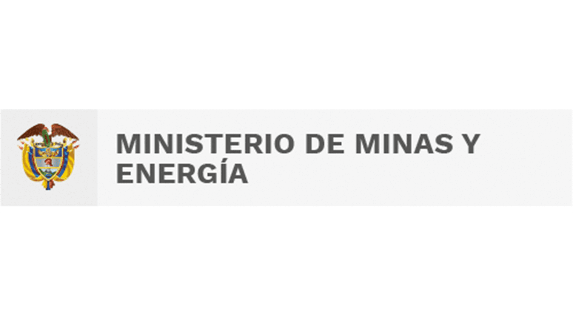 Logo del Ministerio de Minas y Energía